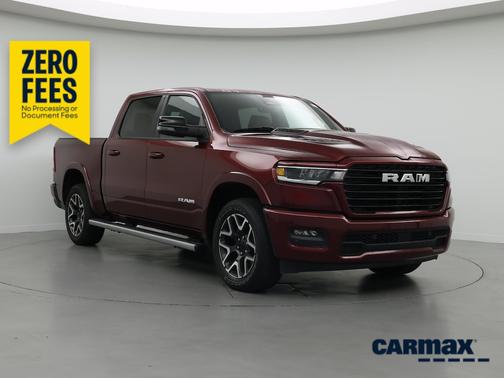 Burgundy 2025 RAM 1500 Laramie