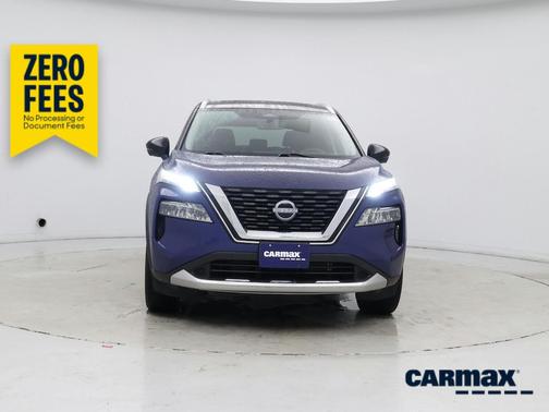 Blue 2023 Nissan Rogue Platinum