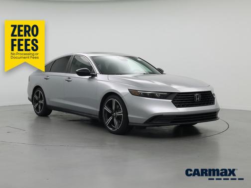Gray 2023 Honda Accord Hybrid Sport