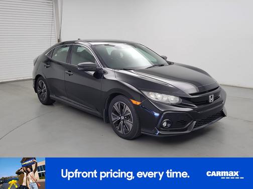 Black 2017 Honda Civic EX-L