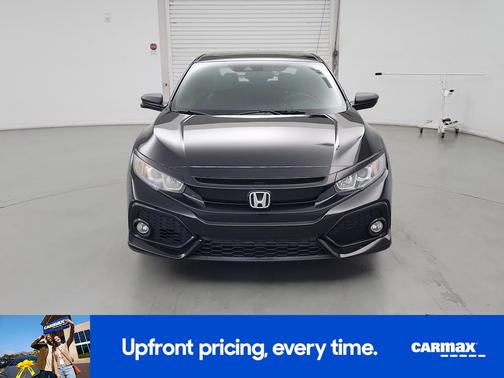 Black 2017 Honda Civic EX-L