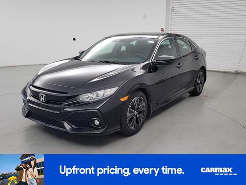 Black 2017 Honda Civic EX-L