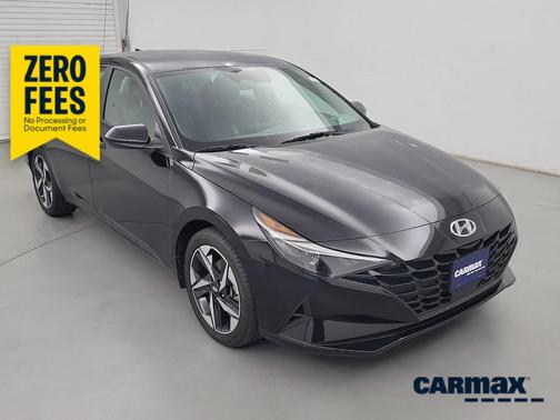 Black 2023 Hyundai ELANTRA SEL