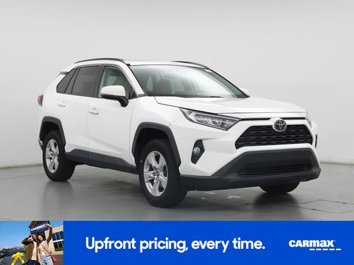 White 2019 Toyota RAV4 XLE