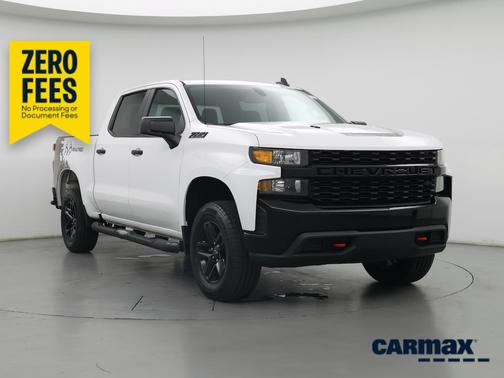 White 2021 Chevrolet Silverado 1500 Custom Trail Boss