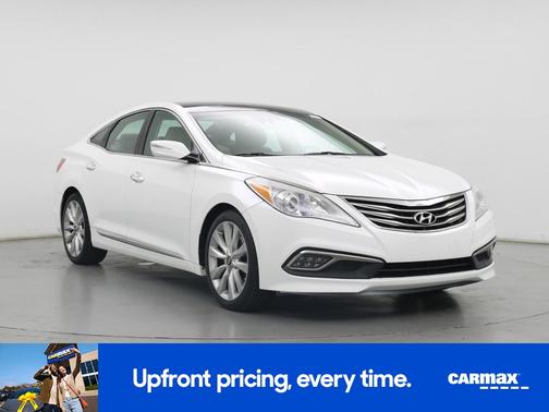 White 2015 Hyundai Azera Limited