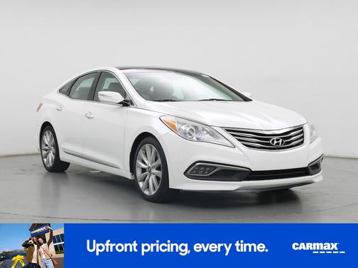 White 2015 Hyundai Azera Limited