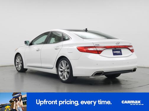 White 2015 Hyundai Azera Limited