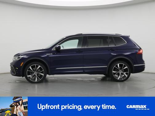 Blue 2022 Volkswagen Tiguan SEL R-Line