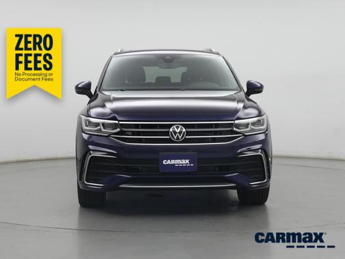 Blue 2022 Volkswagen Tiguan SEL R-Line