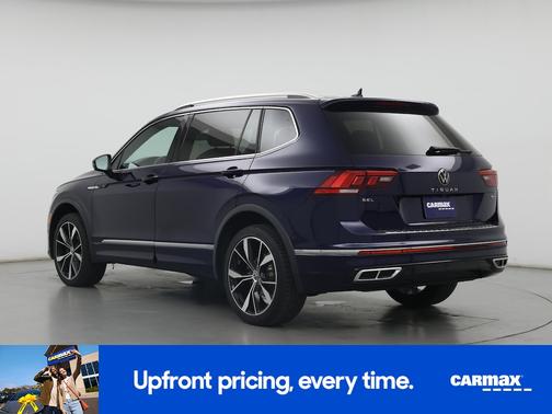 Blue 2022 Volkswagen Tiguan SEL R-Line