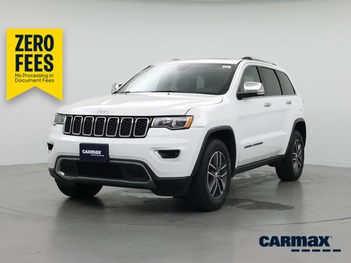 White 2018 Jeep Grand Cherokee Limited