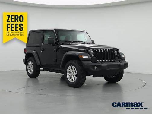 Black 2023 Jeep Wrangler Sport S