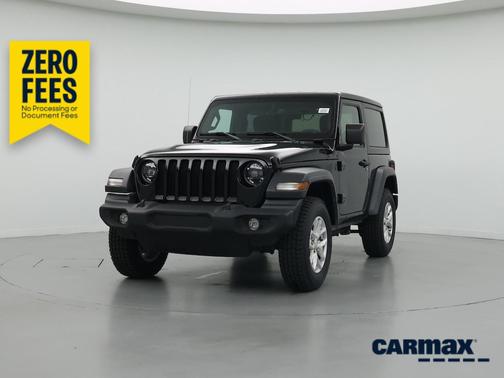 Black 2023 Jeep Wrangler Sport S