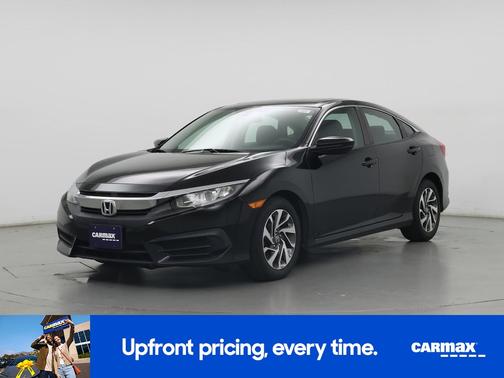 Black 2018 Honda Civic EX