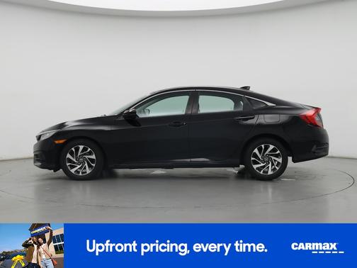Black 2018 Honda Civic EX