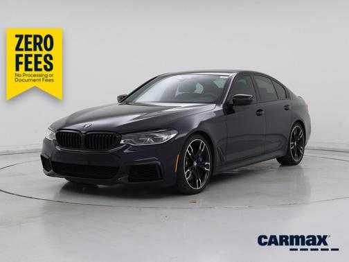 Black 2020 BMW M550 I xDrive
