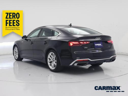Black 2024 Audi A5 Sportback S-Line Premium Plus