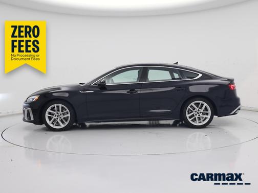 Black 2024 Audi A5 Sportback S-Line Premium Plus