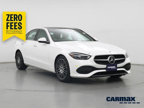 White 2023 Mercedes-Benz C-Class