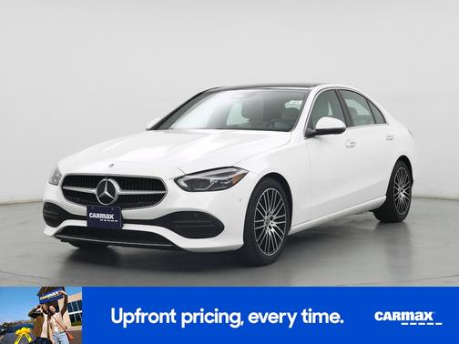 White 2023 Mercedes-Benz C-Class