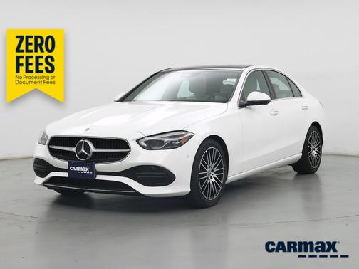 White 2023 Mercedes-Benz C-Class