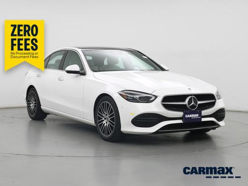 White 2023 Mercedes-Benz C-Class