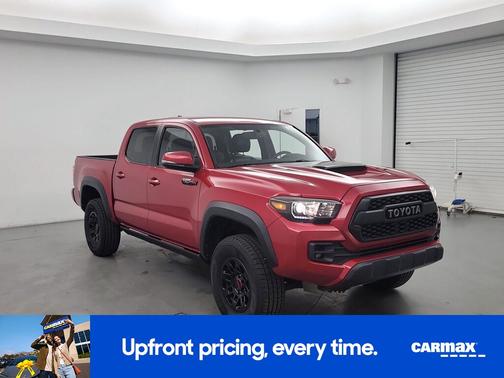 Red 2017 Toyota Tacoma TRD Pro