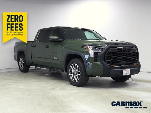 Green 2022 Toyota Tundra Hybrid Limited