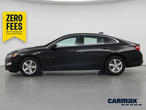 Black 2021 Chevrolet Malibu LS