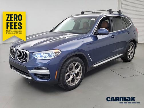 Blue 2021 BMW X3 XDrive30i