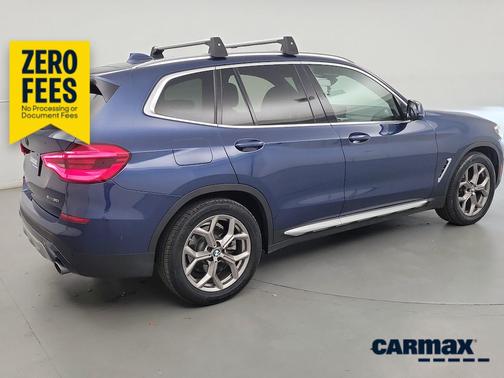 Blue 2021 BMW X3 XDrive30i