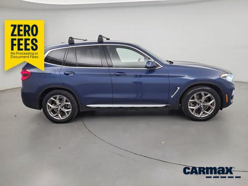 Blue 2021 BMW X3 XDrive30i