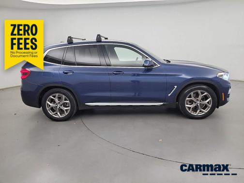 Blue 2021 BMW X3 XDrive30i