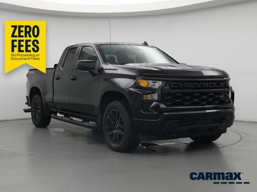 Black 2023 Chevrolet Silverado 1500 Custom