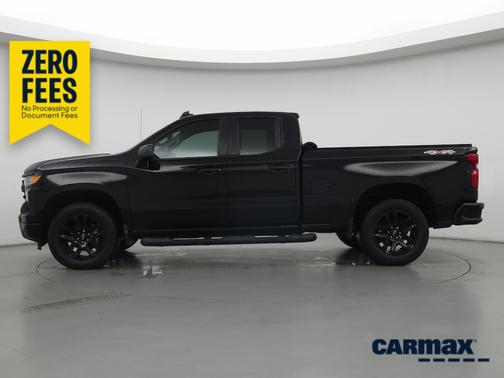 Black 2023 Chevrolet Silverado 1500 Custom