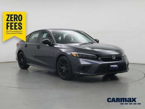 Gray 2023 Honda Civic Sport