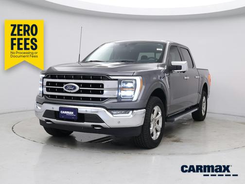 Gray 2021 Ford F-150 Lariat