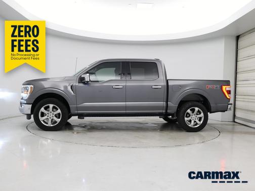 Gray 2021 Ford F-150 Lariat