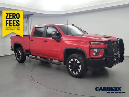 Red 2020 Chevrolet Silverado 2500 Custom