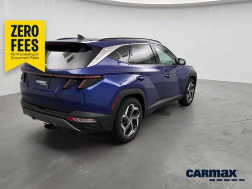 Blue 2022 Hyundai TUCSON Limited