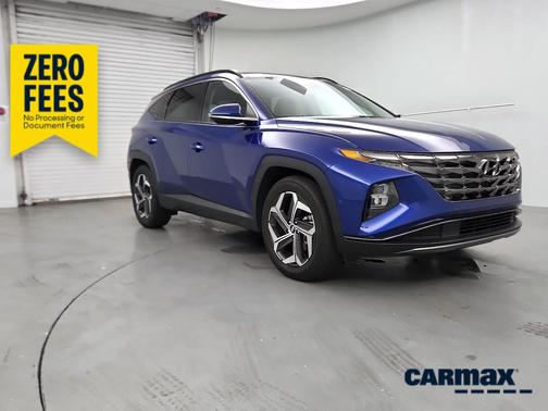 Blue 2022 Hyundai TUCSON Limited
