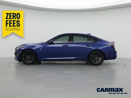 Blue 2021 Cadillac CT5 Sport