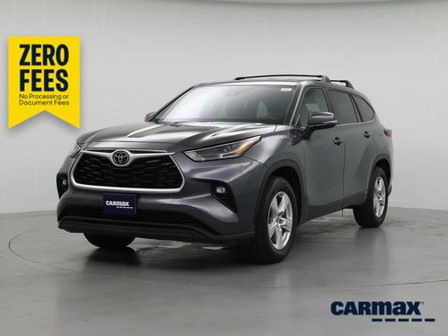 Gray 2023 Toyota Highlander LE