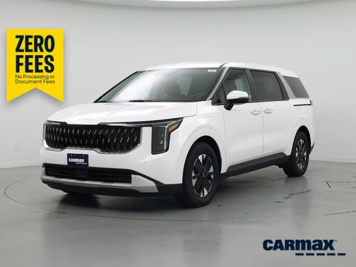 White 2026 Kia Carnival Hybrid LXS