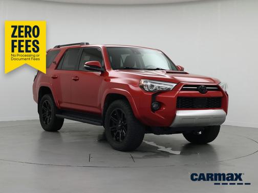 Burgundy 2020 Toyota 4Runner TRD Off Road