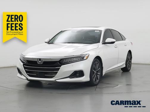 White 2022 Honda Accord EX-L