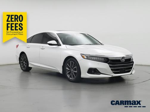 White 2022 Honda Accord EX-L