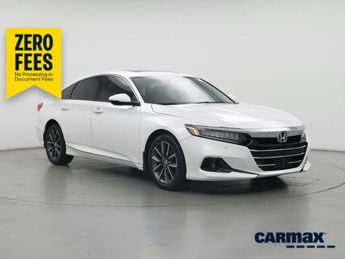 White 2022 Honda Accord EX-L