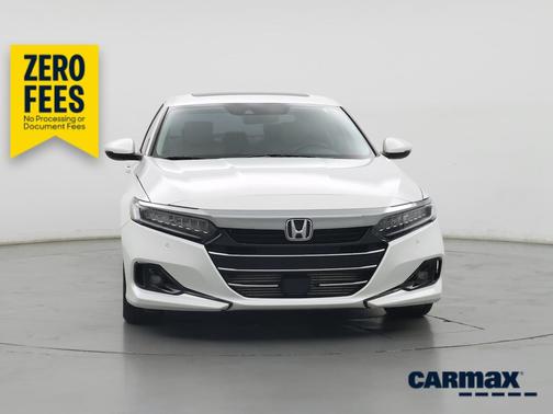 White 2022 Honda Accord EX-L